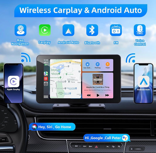 7 inch Portable Wireless Car Stereo