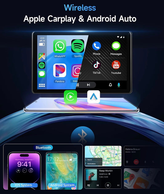 8 inch Wireless CarPlay Screen for Car